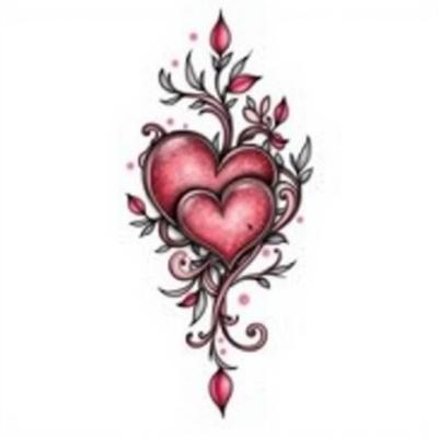 Nested Hearts Tattoo: A Symbol of Love and Connection