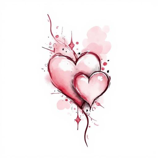 Nested Hearts Tattoo: A Symbol of Love and Connection