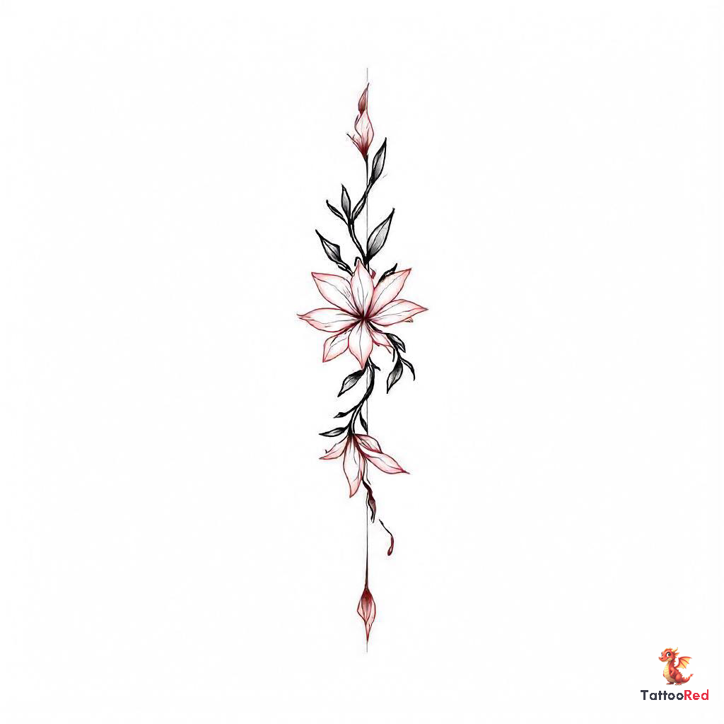 Dragon tattoo design featuring a dragon breathing fire with intricate details.