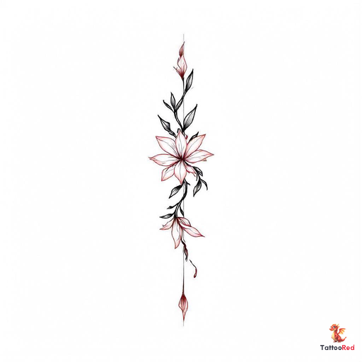 Dragon tattoo design featuring a dragon breathing fire with intricate details.